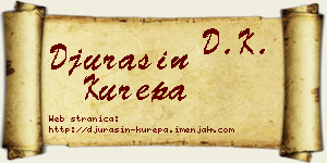 Đurašin Kurepa vizit kartica